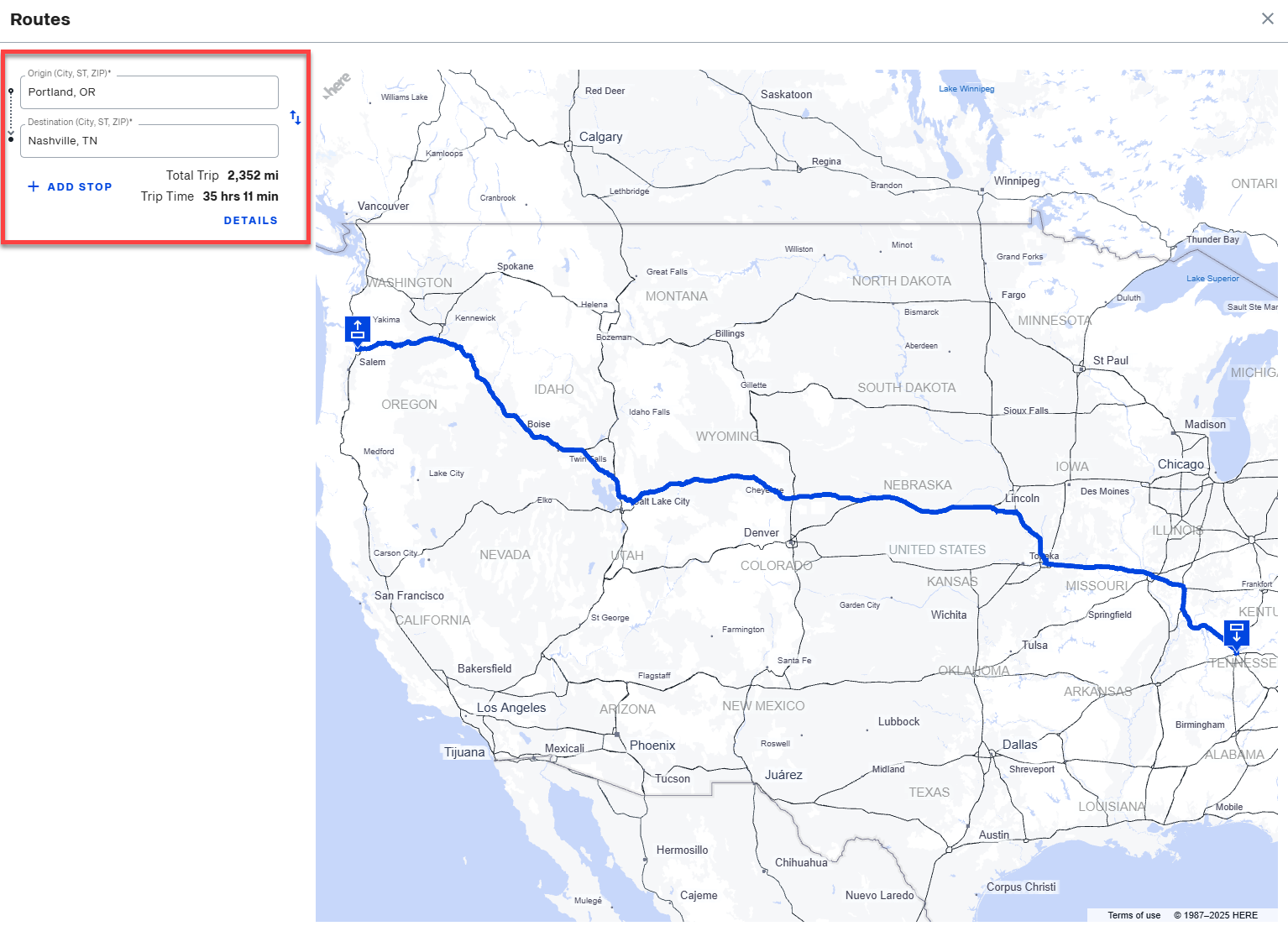 Routes FAQs | Welcome to DAT One Help Center
