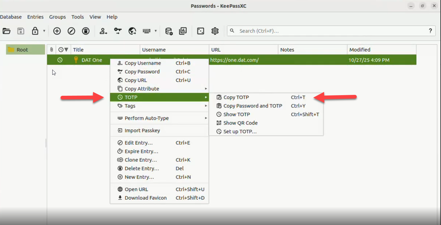 Multi-Factor Authentication (MFA) Setup with KeePassXC | Welcome