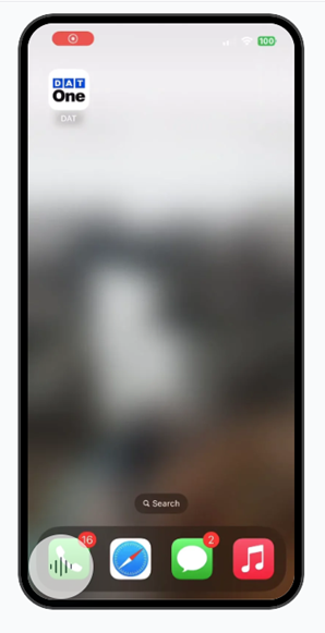 DAT One Mobile search widget | Welcome to DAT One Help Center