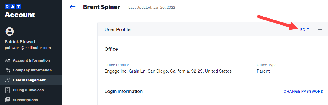 Assign a seat to a user | Welcome to DAT One Help Center