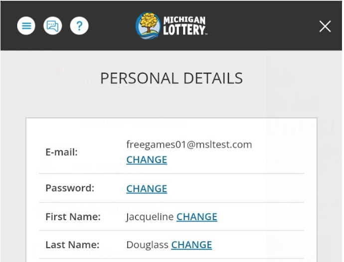 How to Change Your Email Address | Michigan Lottery FAQ