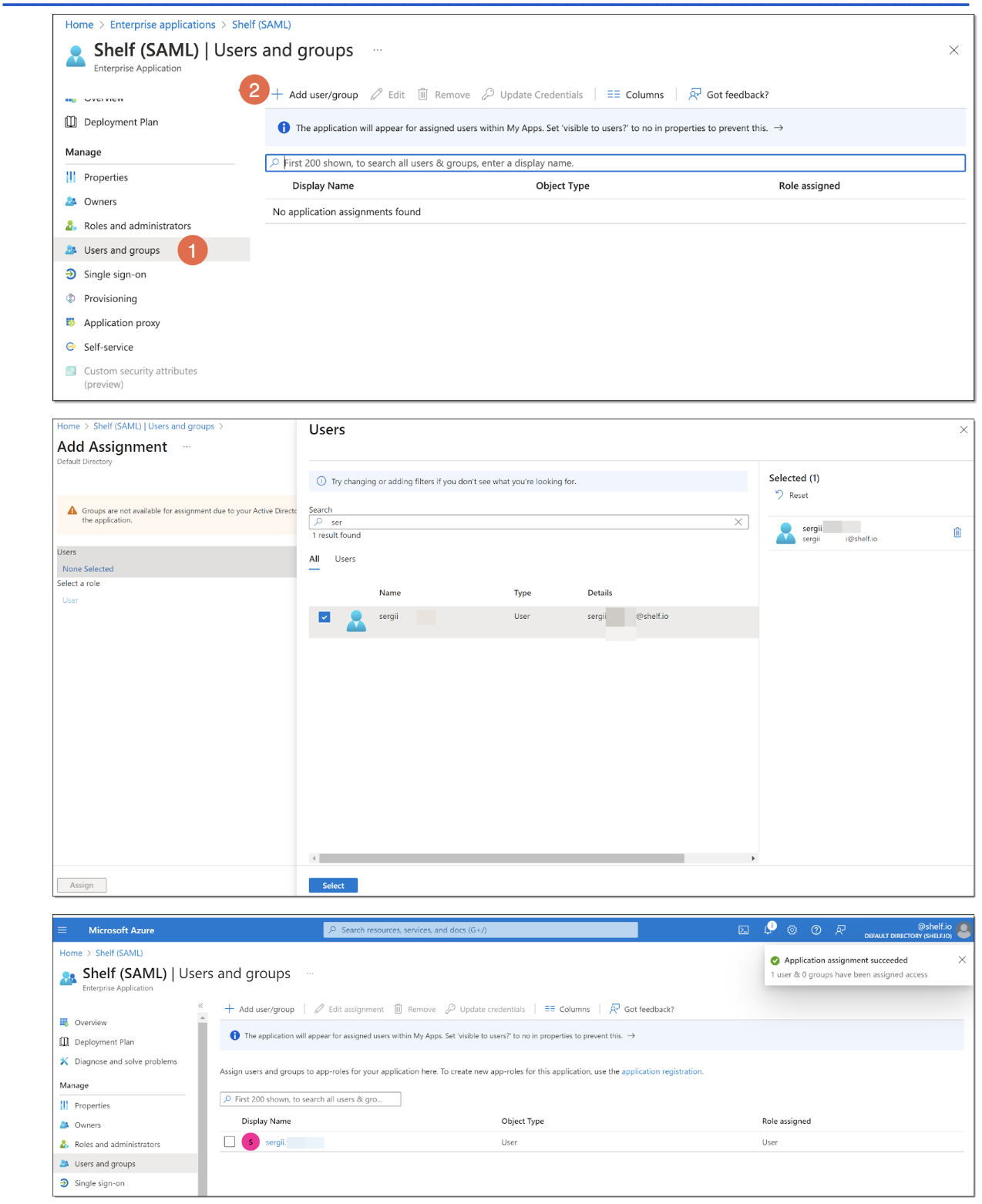 SSO Setup for Shelf App via Microsoft Entra ID_v.1.4 | Shelf Help Center