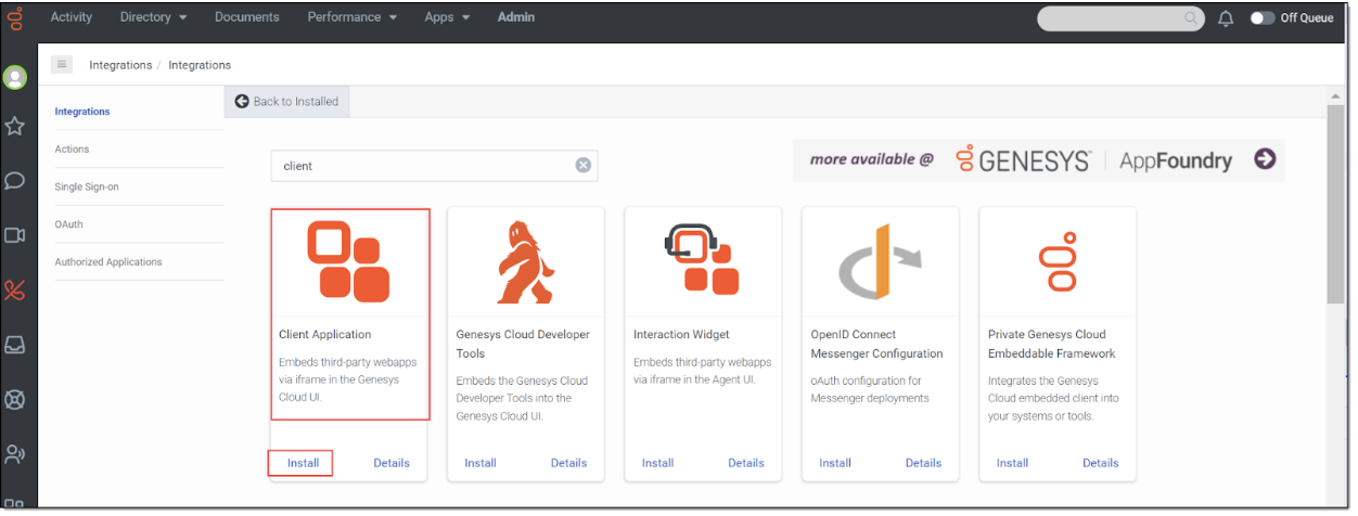 Shelf Genesys Cloud Integration: Shelf App Installation Guide | Shelf ...