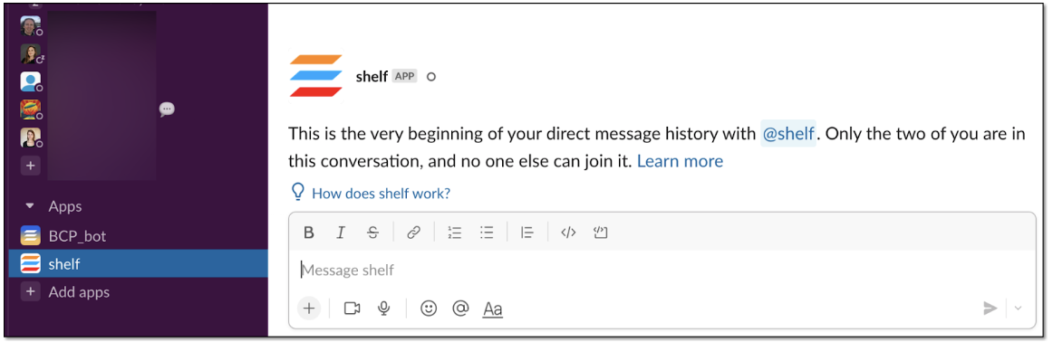 Slack Shelf App Installation Guide | Shelf Help Center