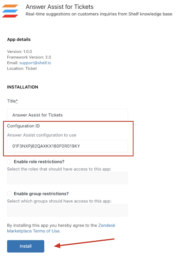 Shelf Integrations with Zendesk - Installation & Configuration Guide ...