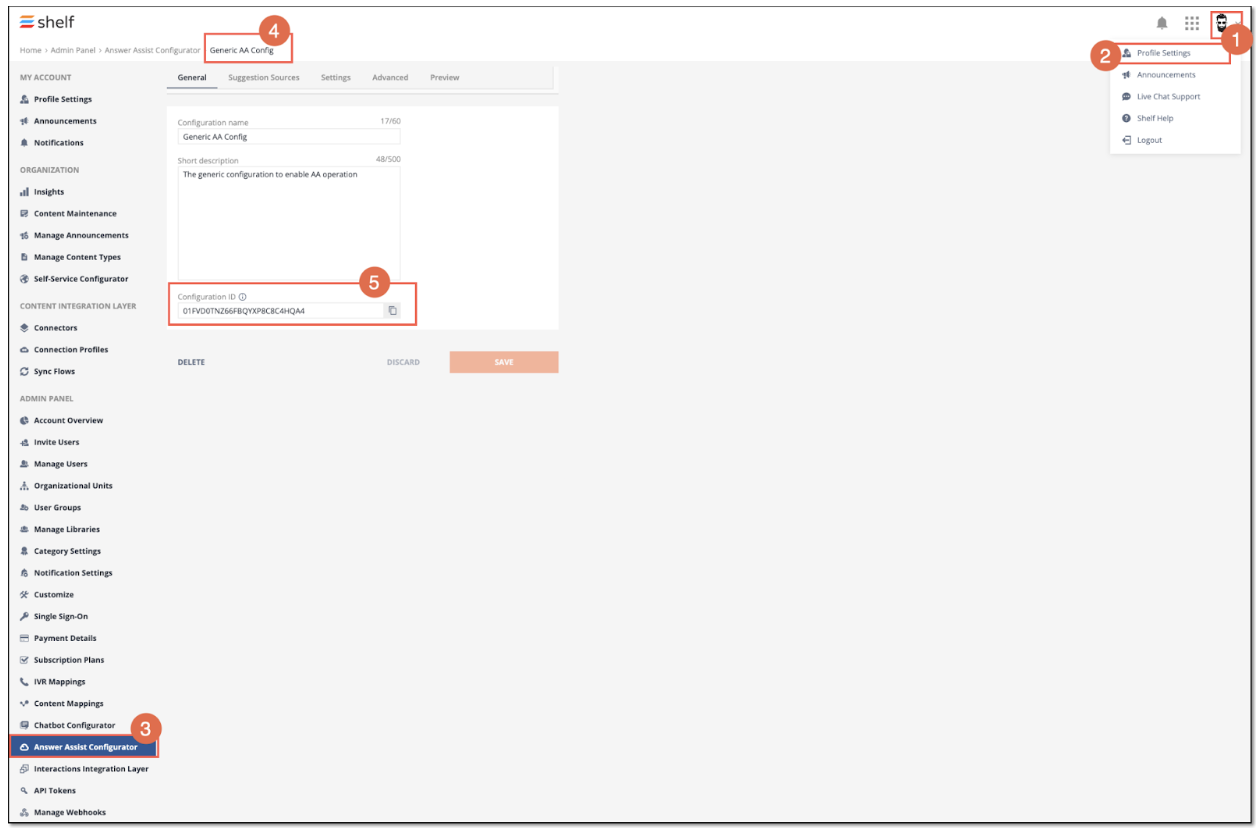 Guide on Shelf Answer Assist Installation and Configuration on Kustomer ...