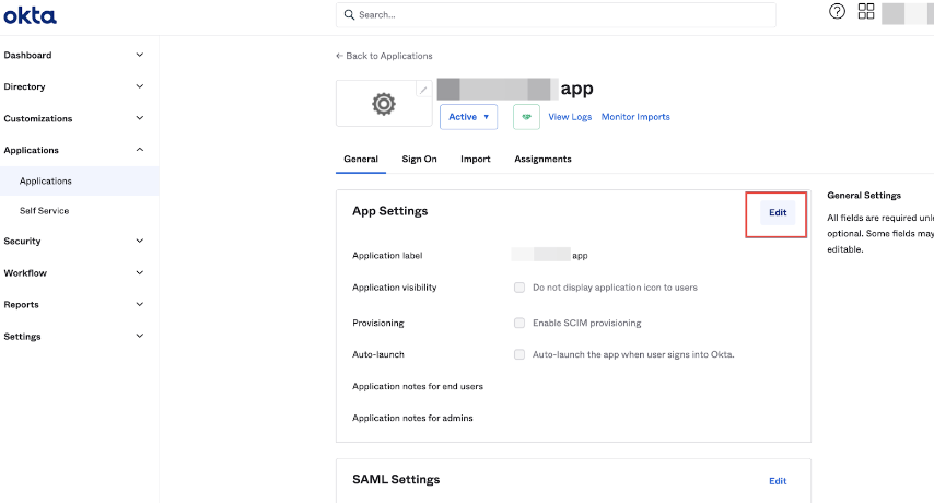 OKTA SAML and SCIM for Shelf Guide | Shelf Help Center