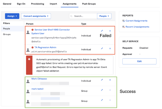 OKTA SAML and SCIM for Shelf Guide | Shelf Help Center