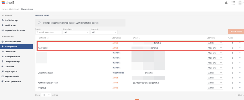 OKTA SAML and SCIM for Shelf Guide | Shelf Help Center