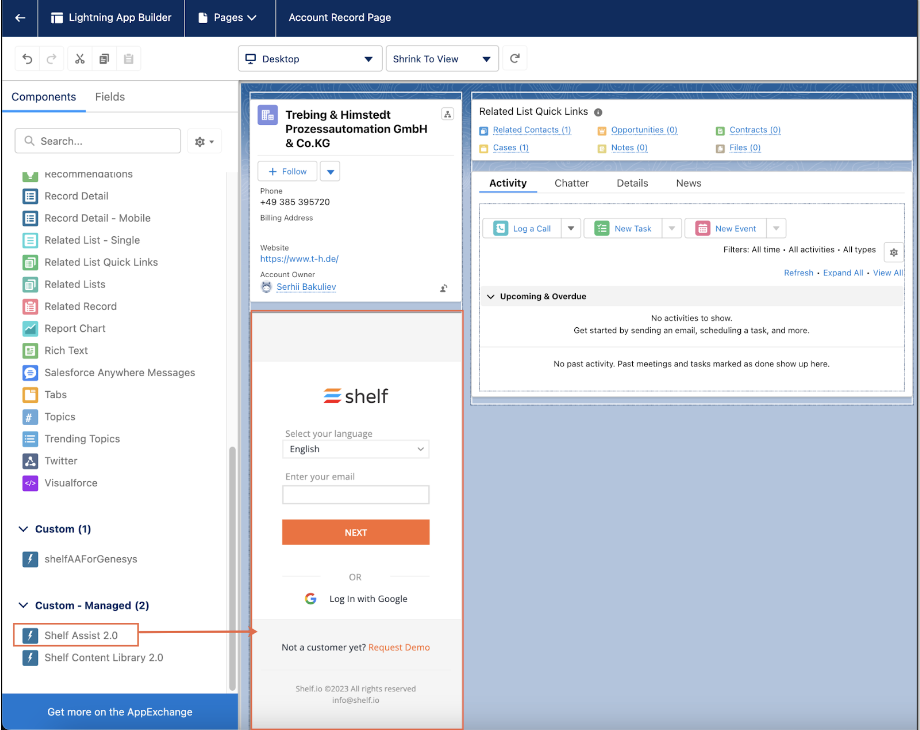 Shelf App for Salesforce: Installation and Configuration Guide_V.2.2 ...