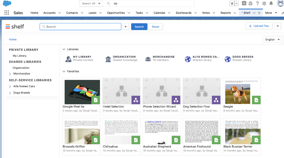 Shelf App for Salesforce: Installation and Configuration Guide_V.2.2 ...