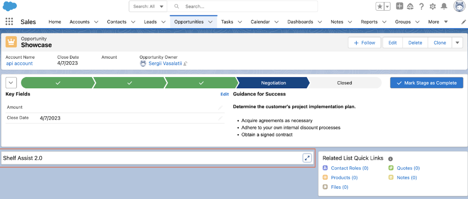 Shelf App for Salesforce: Installation and Configuration Guide_V.2.2 ...