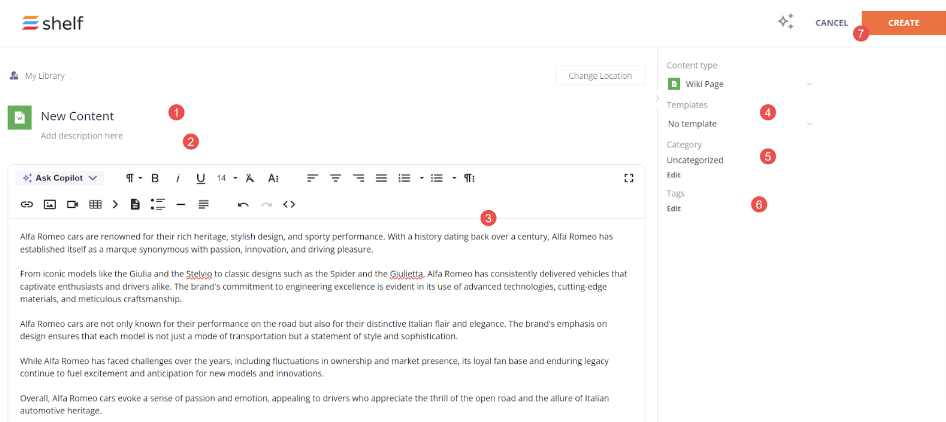 Shelf Content Publication Workflow Overview Guide | Shelf Help Center