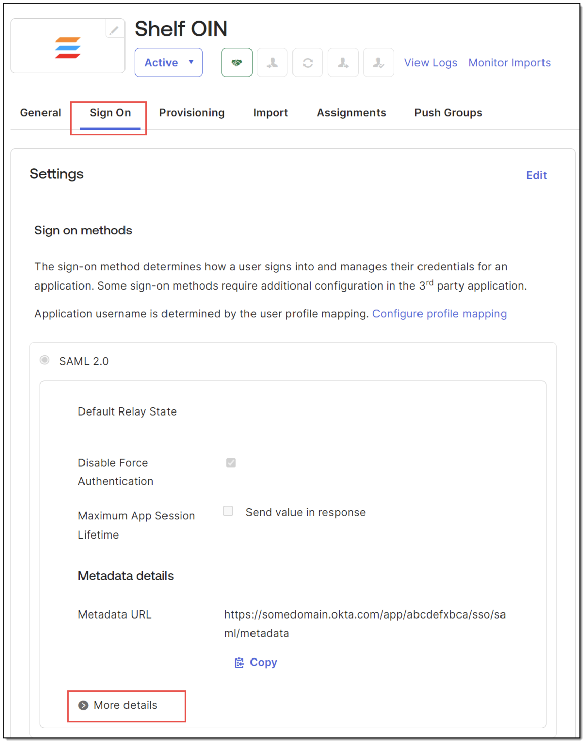 Shelf SAML SSO with SCIM: Okta Setup Guide | Shelf Help Center
