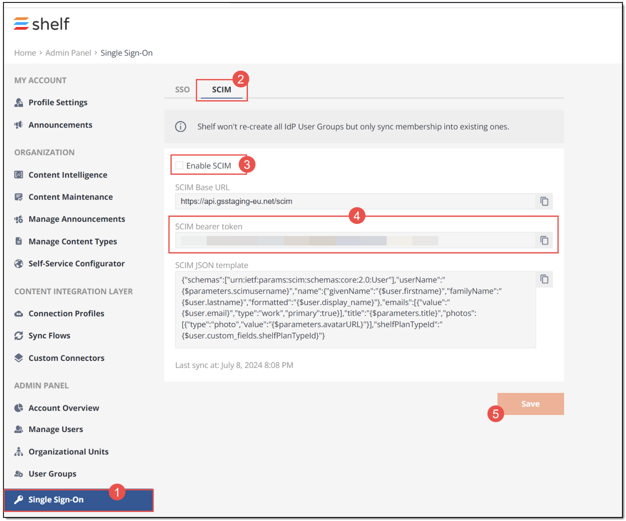 Shelf SAML SSO with SCIM: Okta Setup Guide | Shelf Help Center