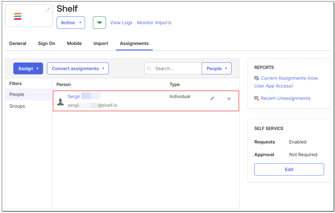 Shelf SAML SSO with SCIM: Okta Setup Guide | Shelf Help Center