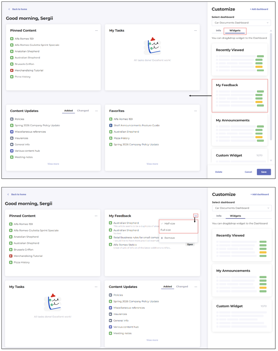 Shelf KMS Home Dashboard Overview Guide_v.1.2 | Shelf Help Center